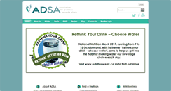 Desktop Screenshot of adsa.org.za