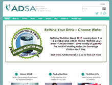 Tablet Screenshot of adsa.org.za